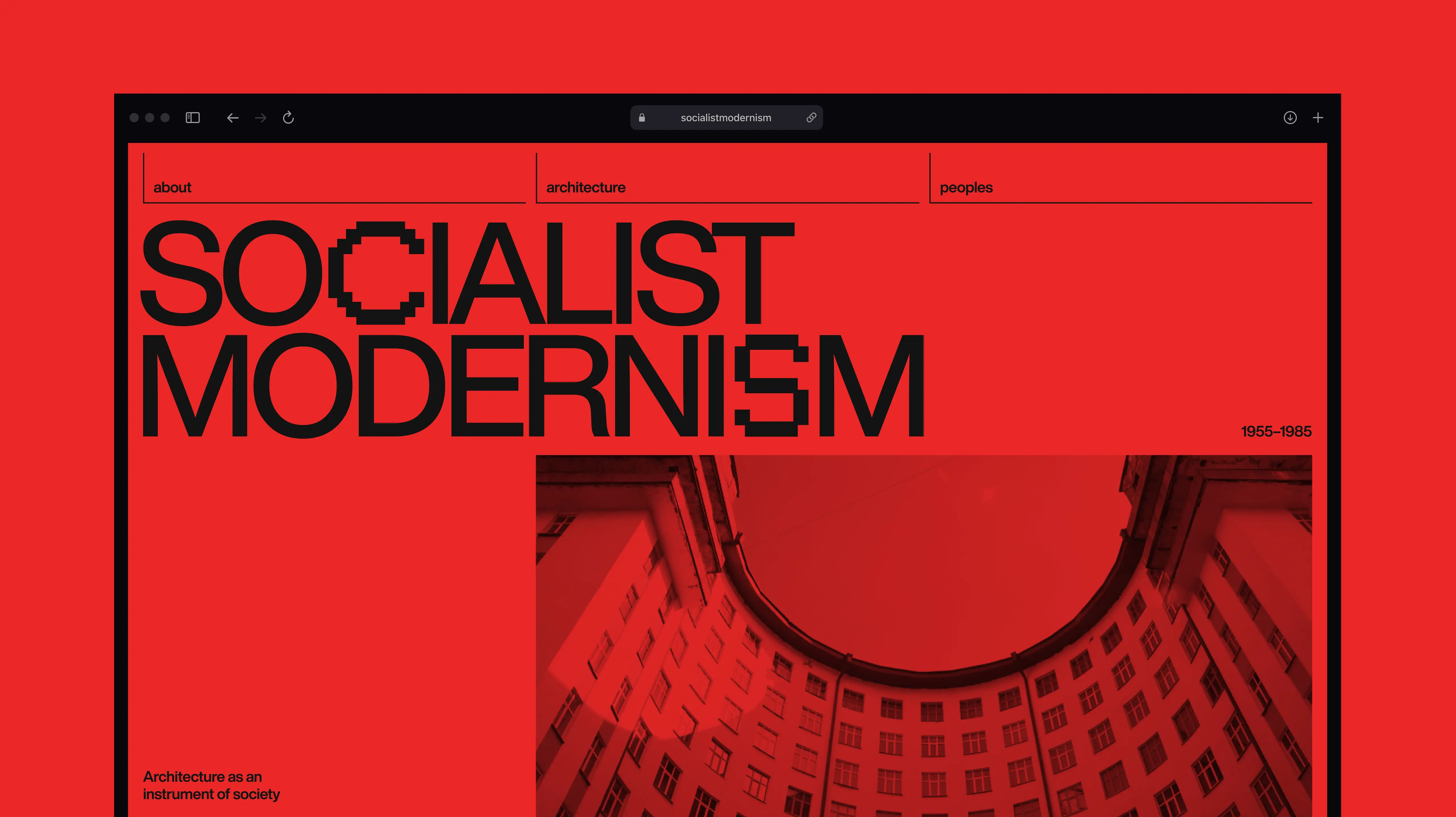 Socialist Modernism Website